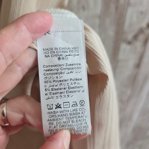 Women's SHEIN Beige Midi Dress Size S - Picture 5 of 8